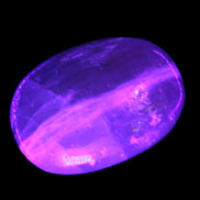 Pink Sorbet Calcite palm stone 57-61mm 71-117g Rocks and Things