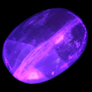 Pink Sorbet Calcite palm stone 57-61mm 71-117g Rocks and Things