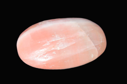 Pink Sorbet Calcite palm stone 57-61mm 71-117g Rocks and Things