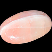 Pink Sorbet Calcite palm stone 57-61mm 71-117g Rocks and Things