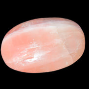 Pink Sorbet Calcite palm stone 57-61mm 71-117g Rocks and Things