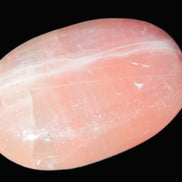 Pink Sorbet Calcite palm stone 57-61mm 71-117g Rocks and Things