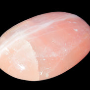 Pink Sorbet Calcite palm stone 57-61mm 71-117g Rocks and Things
