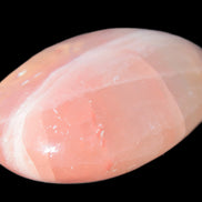 Pink Sorbet Calcite palm stone 57-61mm 71-117g Rocks and Things