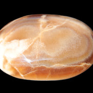 Chocolate Calcite palm stone 58-66mm 91-115g Rocks and Things