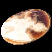 Chocolate Calcite palm stone 58-66mm 91-115g Rocks and Things