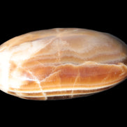 Chocolate Calcite palm stone 58-66mm 91-115g Rocks and Things