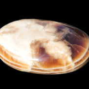 Chocolate Calcite palm stone 58-66mm 91-115g Rocks and Things