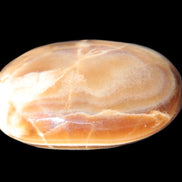 Chocolate Calcite palm stone 58-66mm 91-115g Rocks and Things