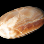 Chocolate Calcite palm stone 58-66mm 91-115g Rocks and Things