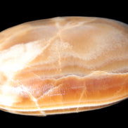 Chocolate Calcite palm stone 58-66mm 91-115g Rocks and Things