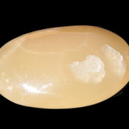 Honey Calcite palm stone 58-62mm 83-95g Rocks and Things
