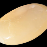 Honey Calcite palm stone 58-62mm 83-95g Rocks and Things