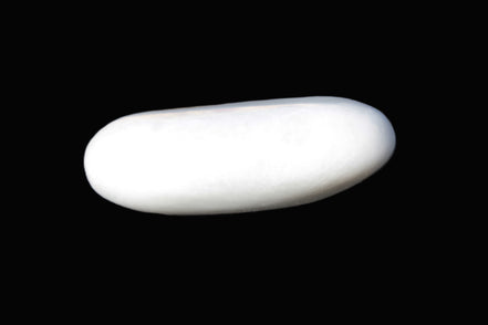 White Jade palm stone from Pakistan 62-72mm 63-86.7g Rocks and Things