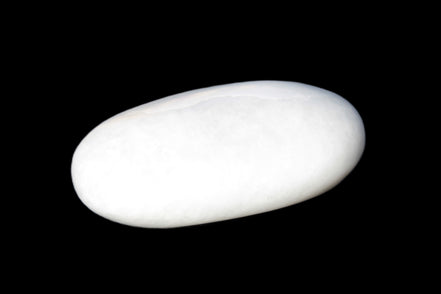 White Jade palm stone from Pakistan 62-72mm 63-86.7g Rocks and Things