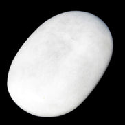 White Jade palm stone from Pakistan 62-72mm 63-86.7g in sunlight - Rocks and Things Store