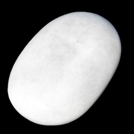 White Jade palm stone from Pakistan 62-72mm 63-86.7g in sunlight - Rocks and Things Store