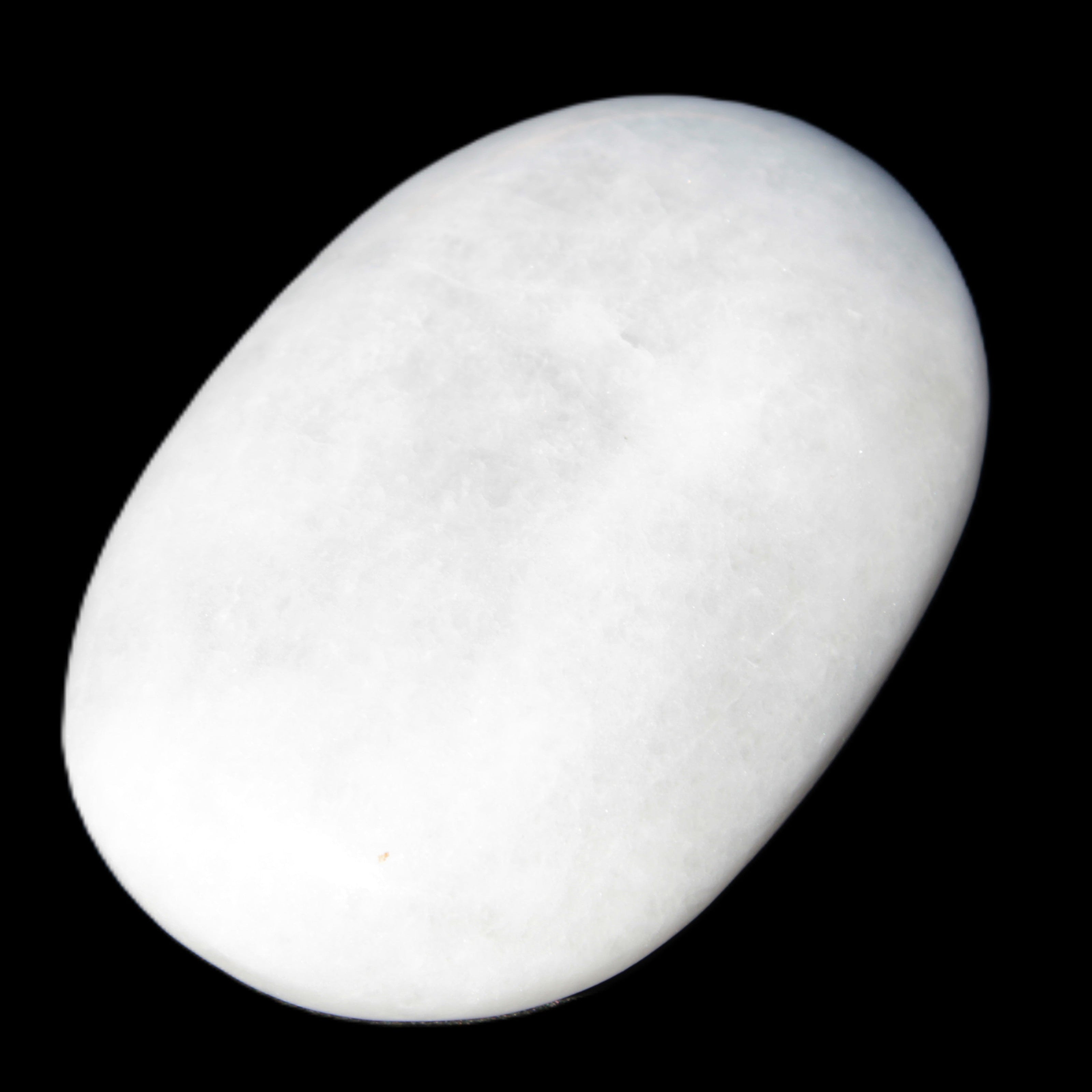 White Jade palm stone from Pakistan 62-72mm 63-86.7g in sunlight - Rocks and Things Store