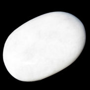 White Jade palm stone from Pakistan 62-72mm 63-86.7g in sunlight - Rocks and Things Store
