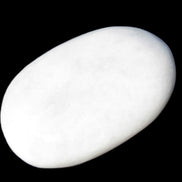 White Jade palm stone from Pakistan 62-72mm 63-86.7g in sunlight - Rocks and Things Store