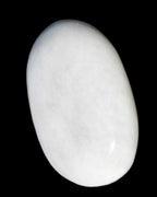 White Jade palm stone from Pakistan 62-72mm 63-86.7g in sunlight - Rocks and Things Store