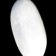 White Jade palm stone from Pakistan 62-72mm 63-86.7g in sunlight - Rocks and Things Store