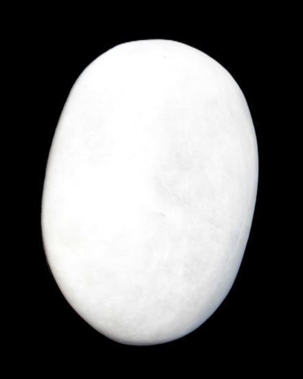White Jade palm stone from Pakistan 62-72mm 63-86.7g in sunlight - Rocks and Things Store