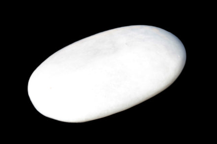 White Jade palm stone from Pakistan 62-72mm 63-86.7g Rocks and Things