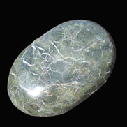 Black Jade from Pakistan palm stone 59-67mm 63-121g Rocks and Things