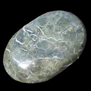 Black Jade from Pakistan palm stone 59-67mm 63-121g Rocks and Things