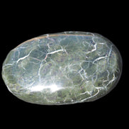 Black Jade from Pakistan palm stone 59-67mm 63-121g Rocks and Things