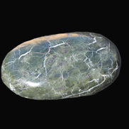 Black Jade from Pakistan palm stone 59-67mm 63-121g Rocks and Things