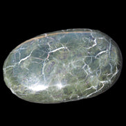 Black Jade from Pakistan palm stone 59-67mm 63-121g Rocks and Things