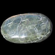 Black Jade from Pakistan palm stone 59-67mm 63-121g Rocks and Things