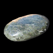 Black Jade from Pakistan palm stone 59-67mm 63-121g Rocks and Things