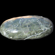 Black Jade from Pakistan palm stone 59-67mm 63-121g Rocks and Things