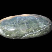 Black Jade from Pakistan palm stone 59-67mm 63-121g Rocks and Things