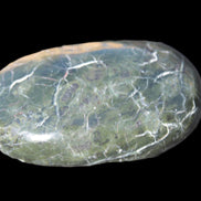 Black Jade from Pakistan palm stone 59-67mm 63-121g Rocks and Things