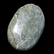 Black Jade from Pakistan palm stone 59-67mm 63-121g Rocks and Things