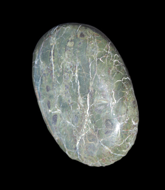 Black Jade from Pakistan palm stone 59-67mm 63-121g Rocks and Things