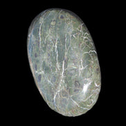 Black Jade from Pakistan palm stone 59-67mm 63-121g Rocks and Things