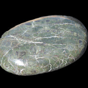 Black Jade from Pakistan palm stone 59-67mm 63-121g Rocks and Things