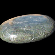 Black Jade from Pakistan palm stone 59-67mm 63-121g Rocks and Things