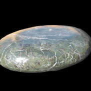 Black Jade from Pakistan palm stone 59-67mm 63-121g Rocks and Things