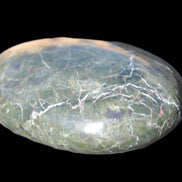 Black Jade from Pakistan palm stone 59-67mm 63-121g Rocks and Things