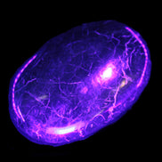 Black Jade from Pakistan palm stone 59-67mm 63-121g Rocks and Things