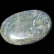 Black Jade from Pakistan palm stone 59-67mm 63-121g Rocks and Things