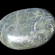 Black Jade from Pakistan palm stone 59-67mm 63-121g Rocks and Things