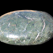 Black Jade from Pakistan palm stone 59-67mm 63-121g Rocks and Things