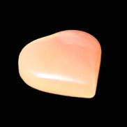 Small Honey Calcite heart 34-35g Rocks and Things